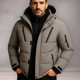 Veste d’hiver pour hommes | Capuche ajustable