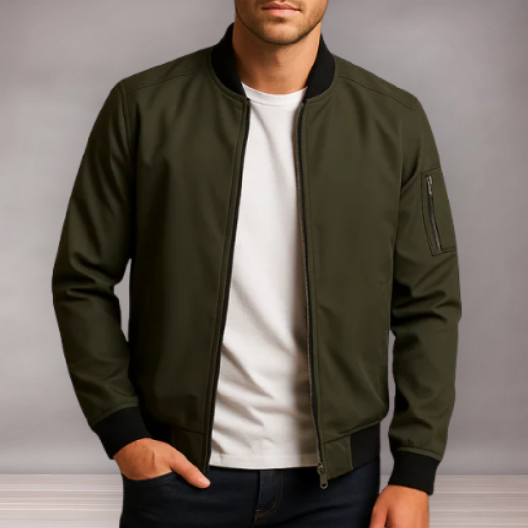 Veste de mi-saison pour hommes | Finition déperlante