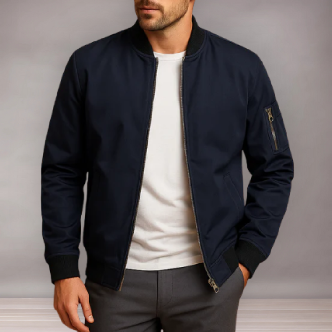 Veste de mi-saison pour hommes | Finition déperlante