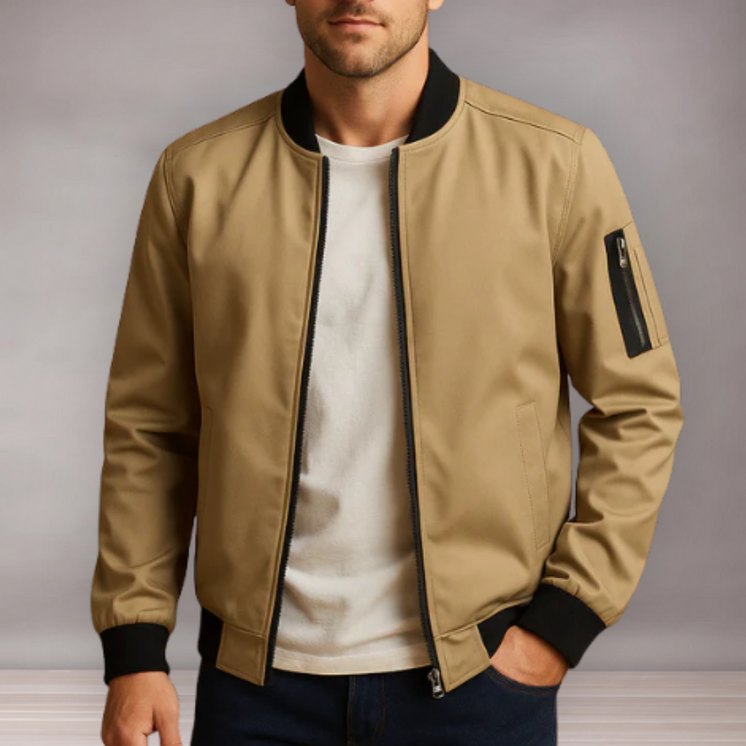 Veste de mi-saison pour hommes | Finition déperlante