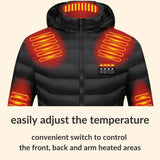 Ogrzewana ocieplana kurtka dla kobiet i mężczyzn | Regulacja termiczna