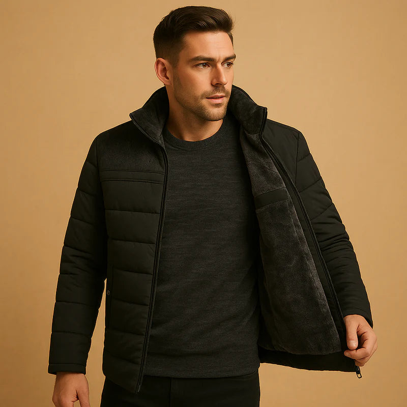 Veste polaire pour hommes | Avec fermeture éclair