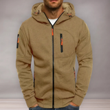 Veste zippée à capuche pour hommes | Coupe moderne