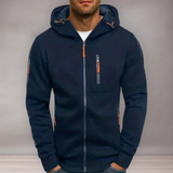 Veste zippée à capuche pour hommes | Coupe moderne