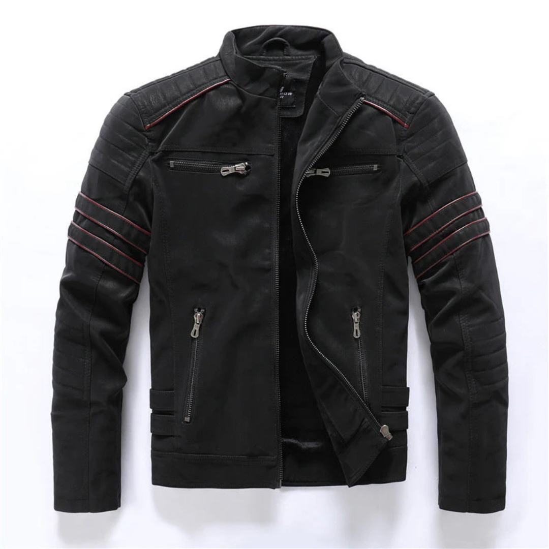 Veste de biker pour hommes | Fermeture éclair