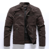 Veste de biker pour hommes | Fermeture éclair