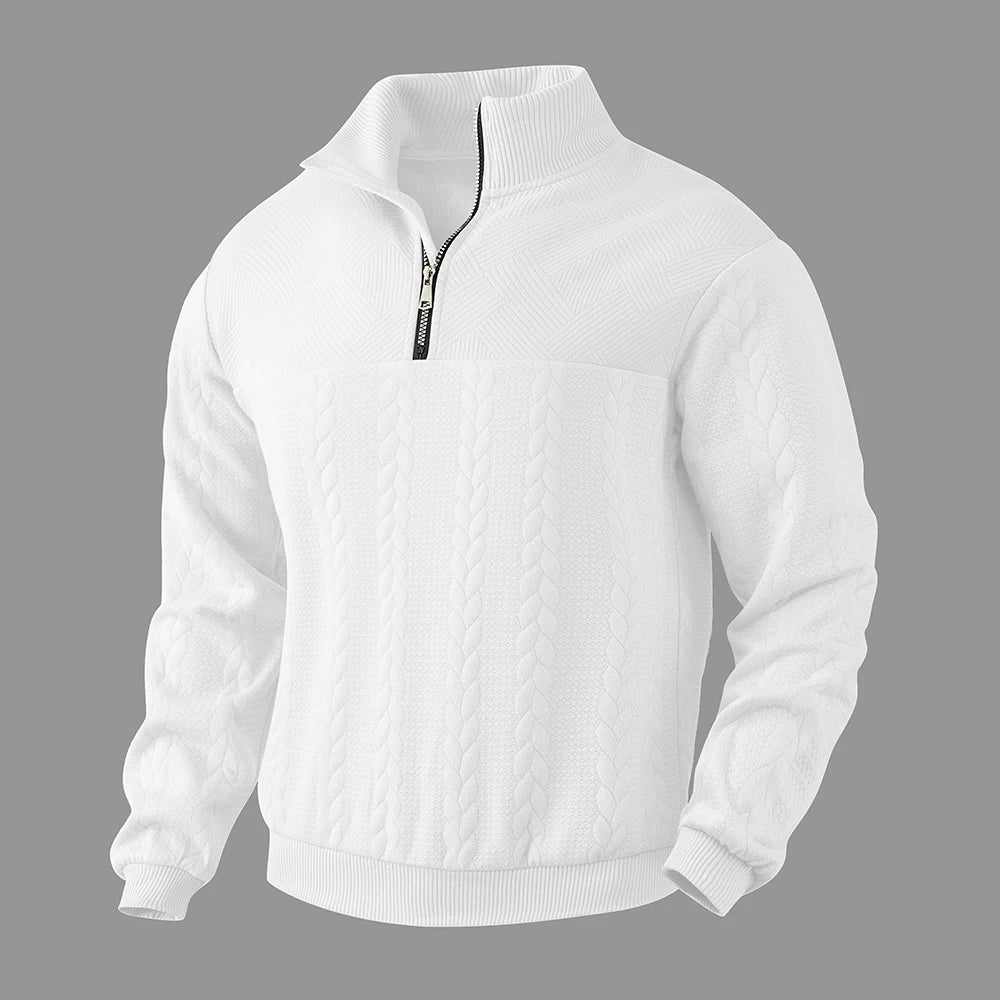 Aaron | Half-Zip Human Comfort Pull Elegancki