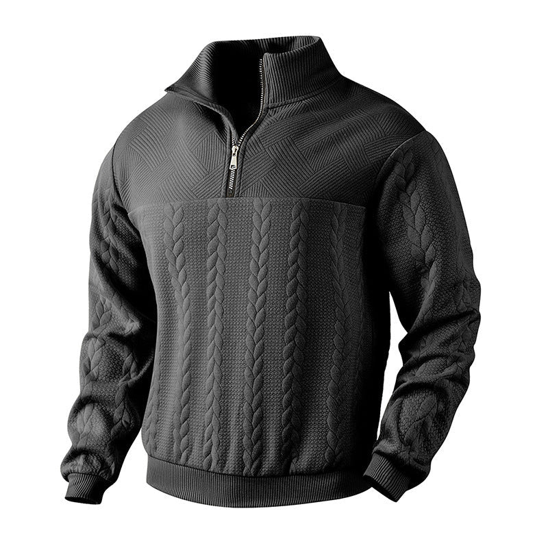 Aaron | Half-Zip Human Comfort Pull Elegancki