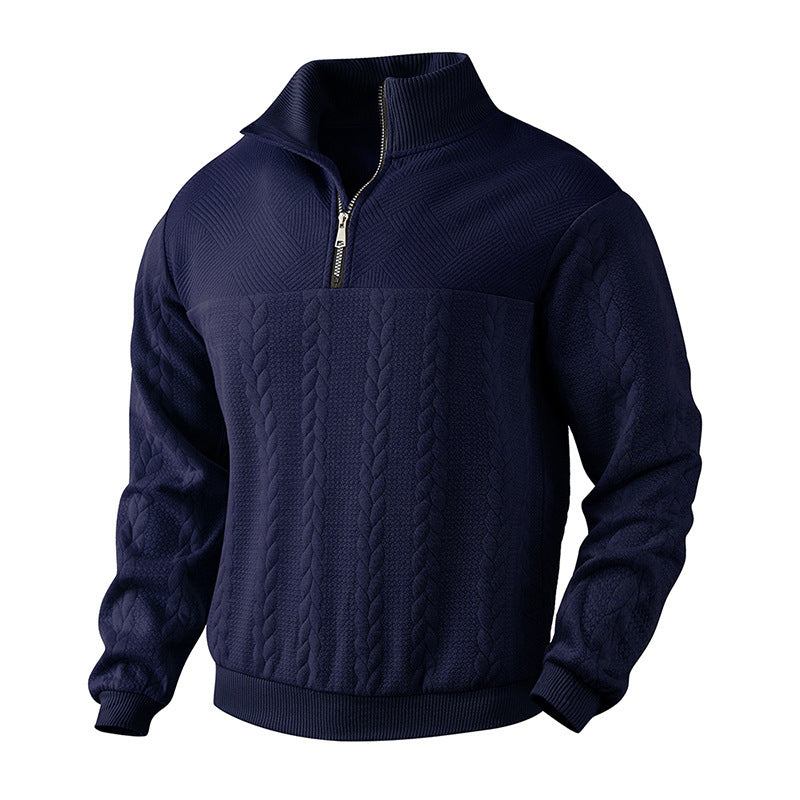 Aaron | Half-Zip Human Comfort Pull Elegancki