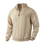 Aaron | Pull Homme Demi-Zip Confort Élégant