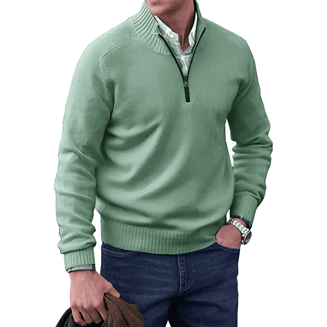 Pull à manches longues pour hommes | Col rond