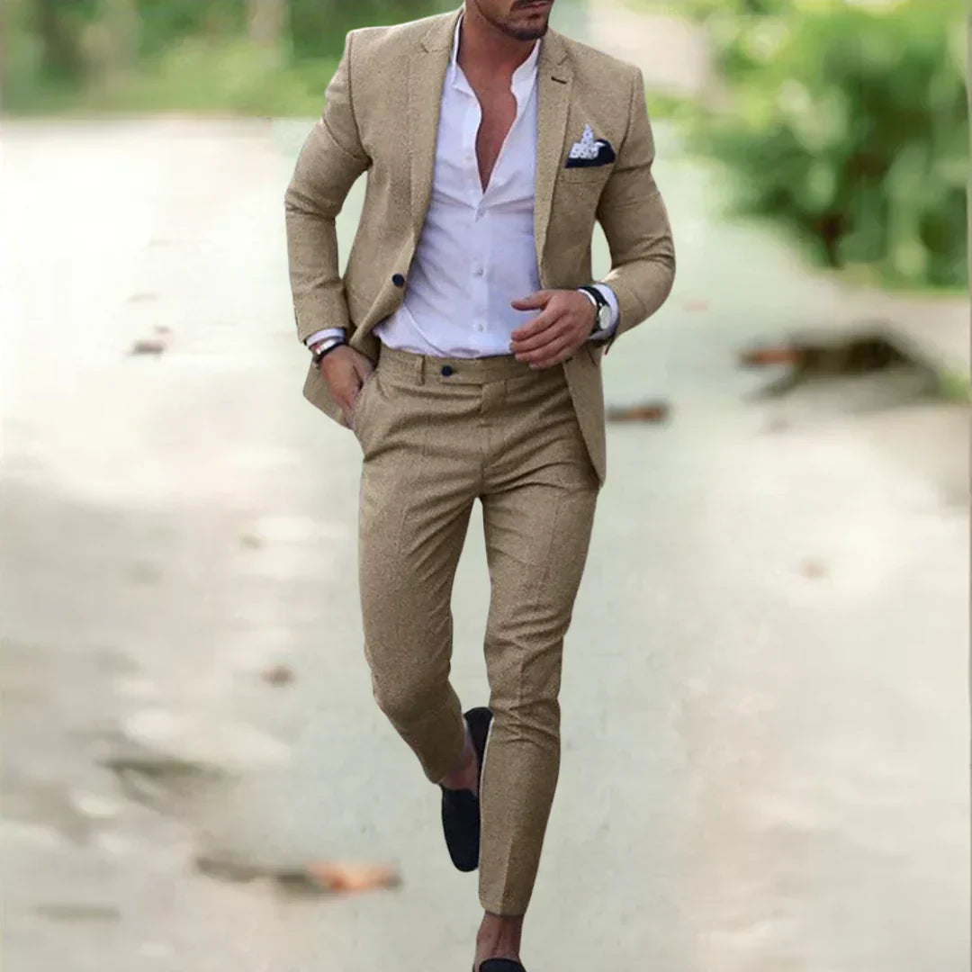 Kostium dla mężczyzn | Slim Fit Test zestaw
