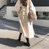 Manteau de printemps pour femmes | Long
