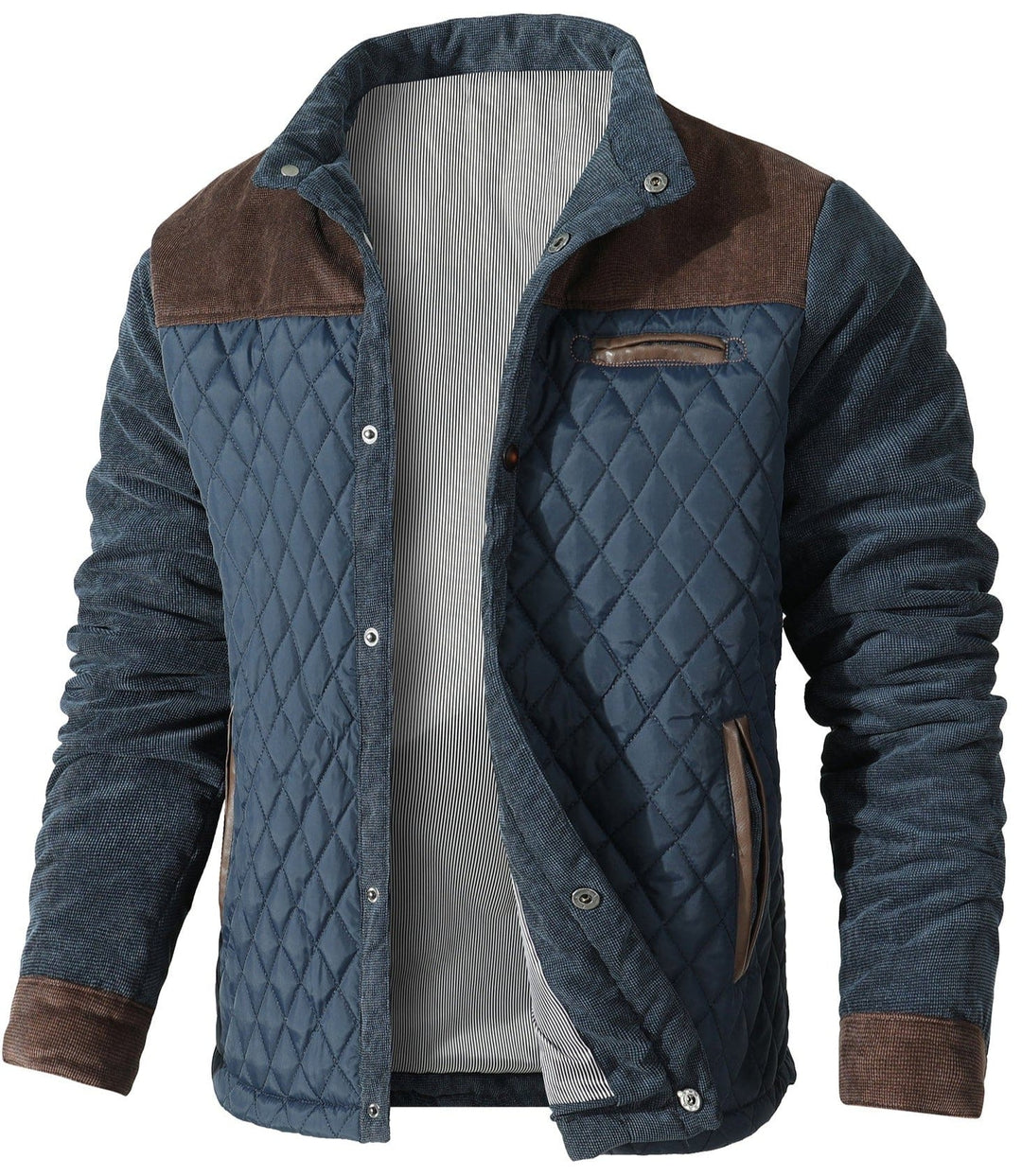Veste à motif plissé pour hommes | Tissu respirant