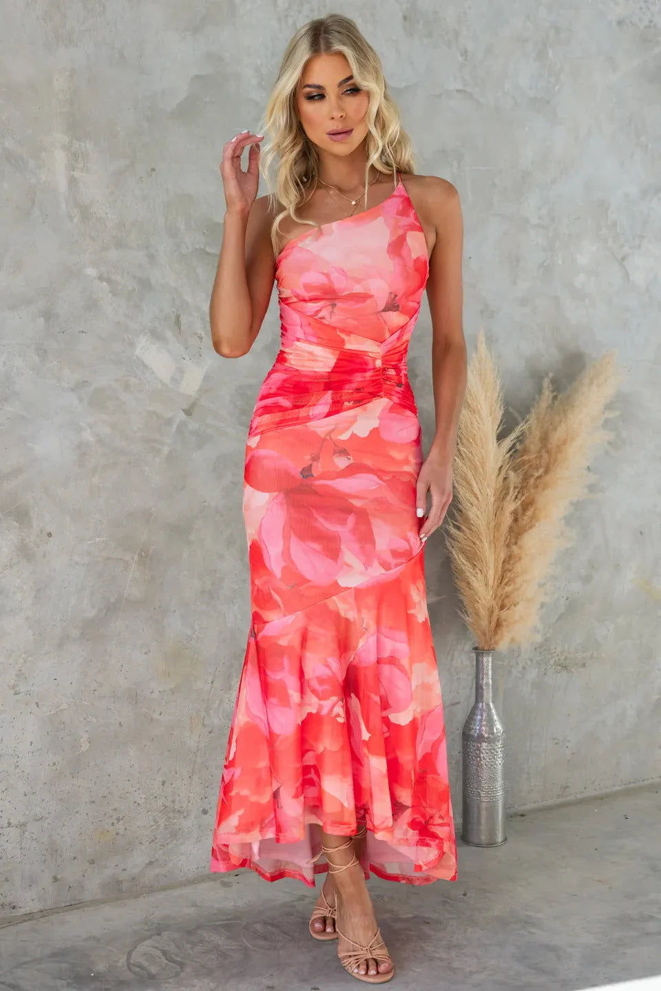 Tirenta | Robe d’Été Asymétrique Sans Manches