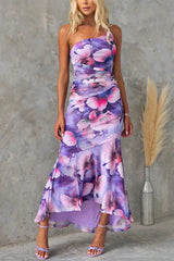 Tirenta | Robe d’Été Asymétrique Sans Manches