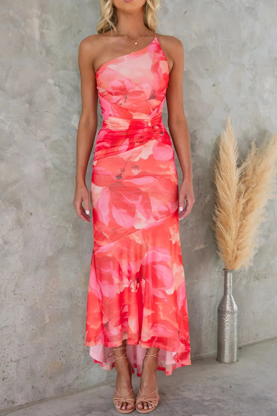 Tirenta | Robe d’Été Asymétrique Sans Manches