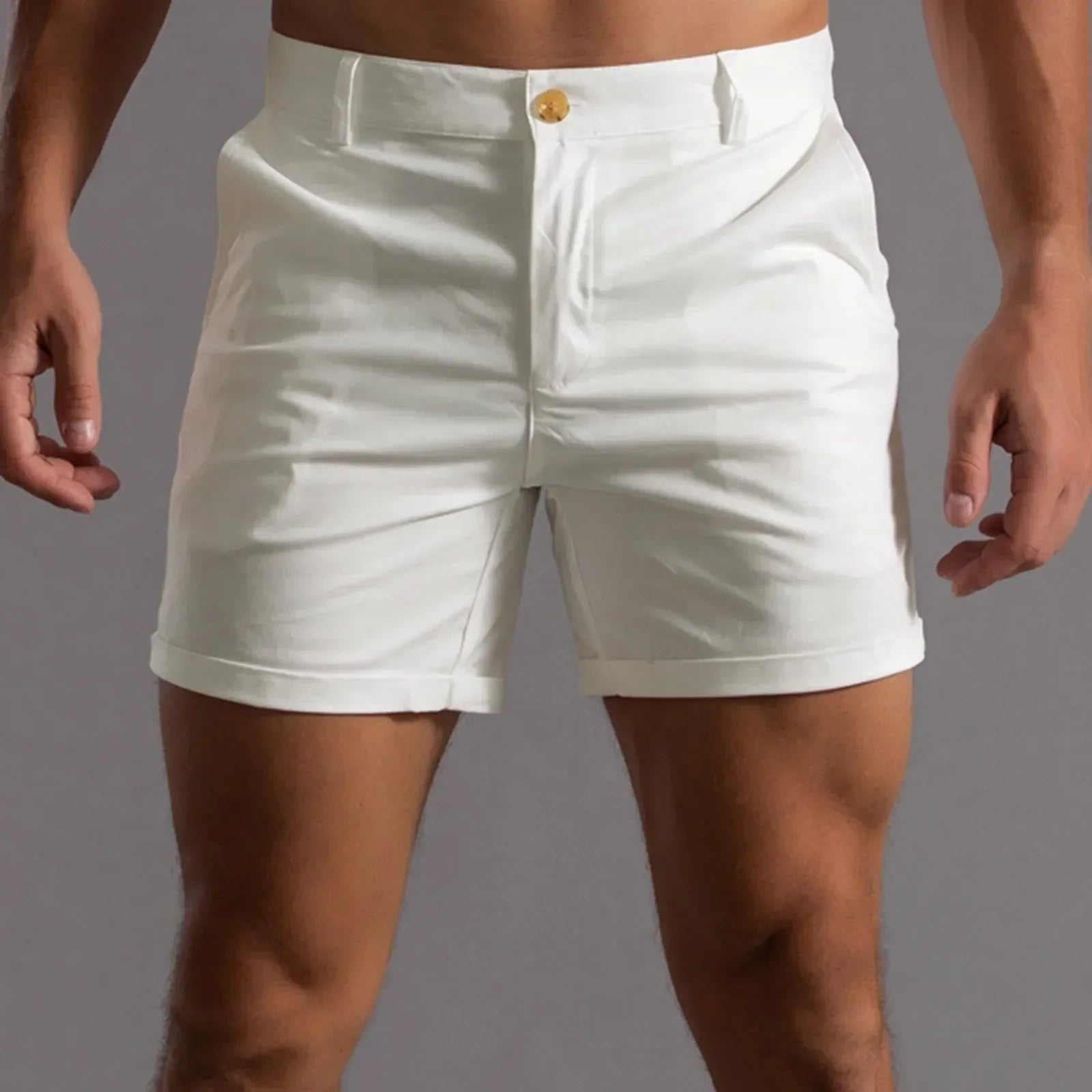 Short chino pour hommes | Coupe classique