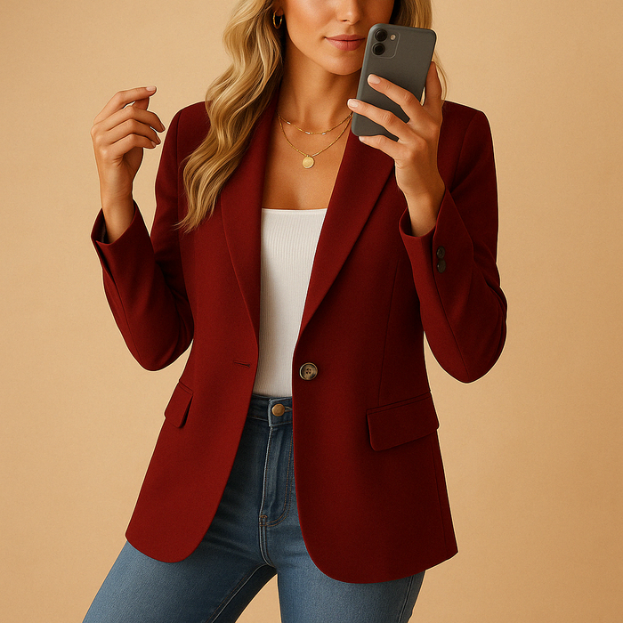 Blazer ajusté pour femmes | Coupe cintrée