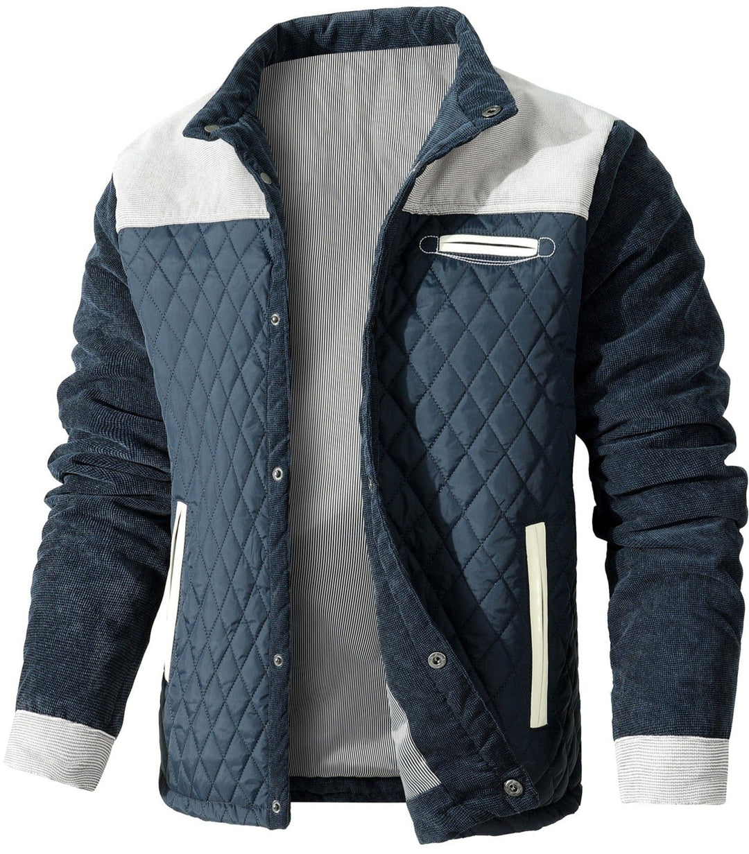 Veste à motif plissé pour hommes | Tissu respirant