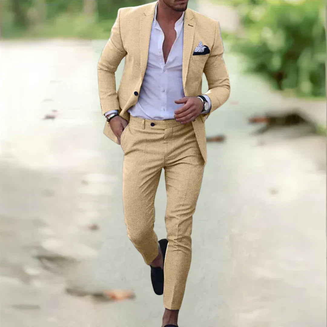 Kostium dla mężczyzn | Slim Fit Test zestaw