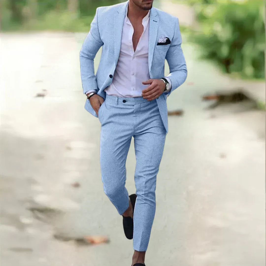 Kostium dla mężczyzn | Slim Fit Test zestaw