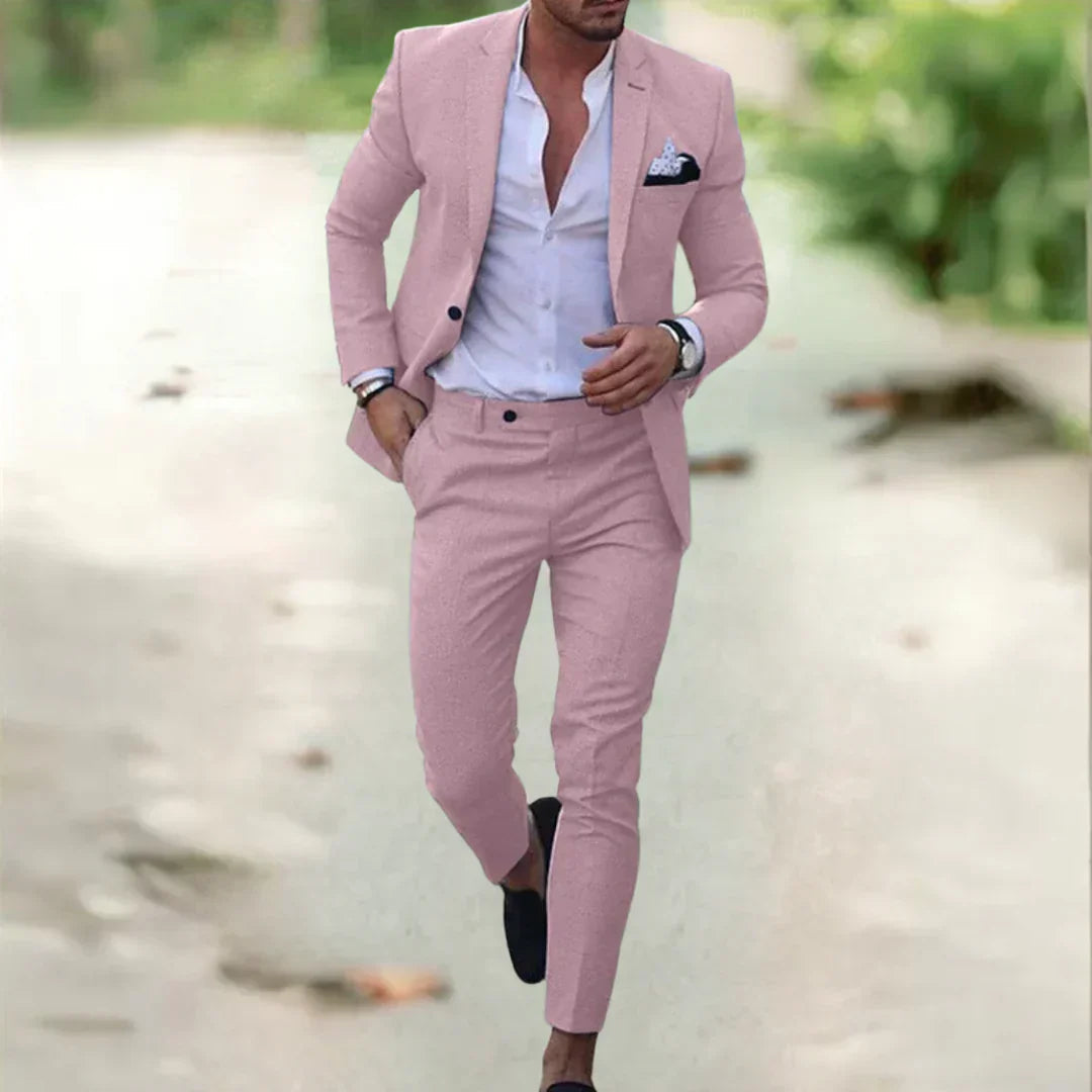 Kostium dla mężczyzn | Slim Fit Test zestaw
