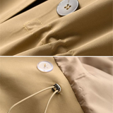 Trench vintage pour femmes | Manteau long élégant