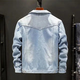 Veste en denim pour hommes | Doublure polaire